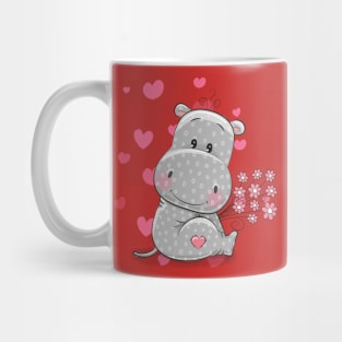 Hippopotamus love Mug